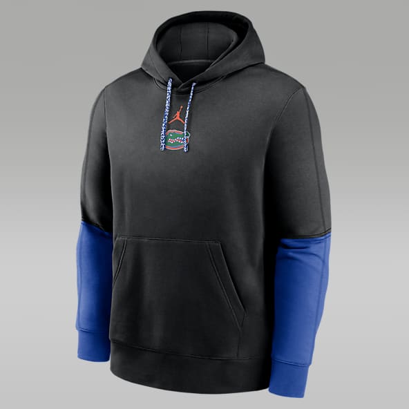 Blue and black jordan hoodie hotsell